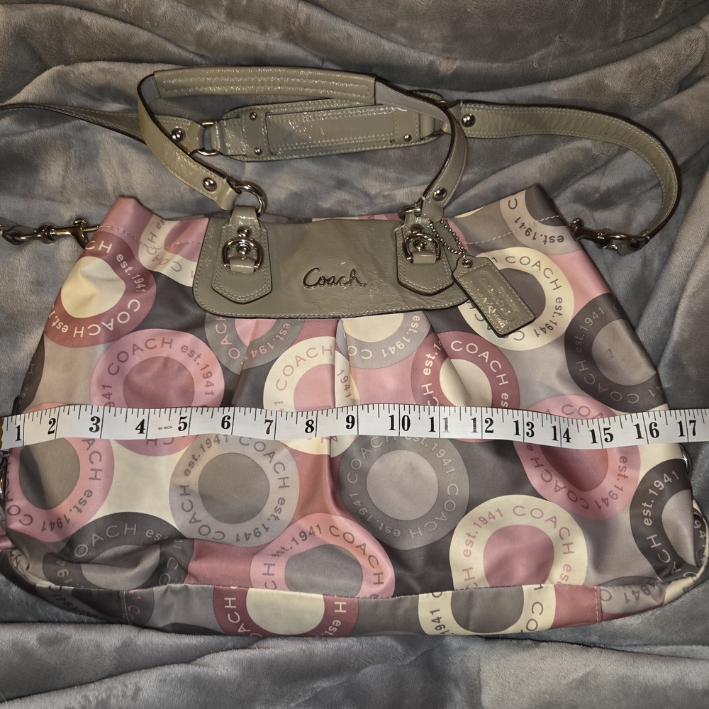 Coach Pastel Signature Shoulder Bag